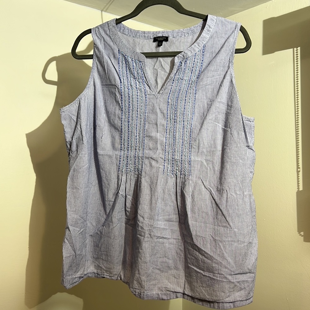 Talbots Blue Shirt